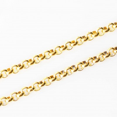 6mm Belcher Necklace - 24 inch (61cm)